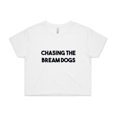 BR Women's Bream Dog Crop Tee Thumbnail